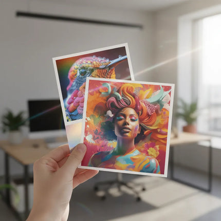 Papel Laminado Holografico En Frio Estrellas 20 Hojas A4