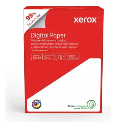 Papel Bond Xerox Digital Paper 5000h 75g/m 99% Blancura