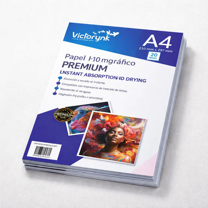 Papel Laminado Holografico En Frio Diseño Fuego 20 Hojas A4
