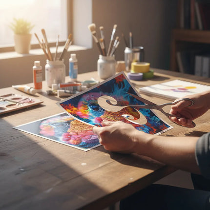Papel Laminado Holografico En Frio Diseño Fuego 20 Hojas A4