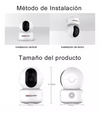 Camara Seguridad 3MP Interior Full HD 360°
