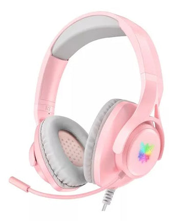 Audifonos Gamer Onikuma Modelo X16 Blanco Luz Rgb Xbox/ Pc Ps