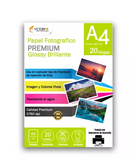Pack 10 Papel Fotográfico Glossy Victorynk A4 200 Hojas 200 Gr