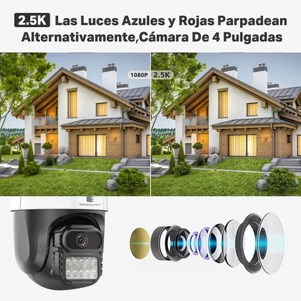Cámara PTZ P10 para Exterior 3MP