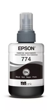Botella Original Tinta Epson T774 Ecotank Negro