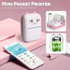 Mini Impresora Térmica Portátil Inalámbricamente Bt 200dpi