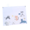 Folder kawaii impermeable de gatitos tamaño media carta pack 12 pzs