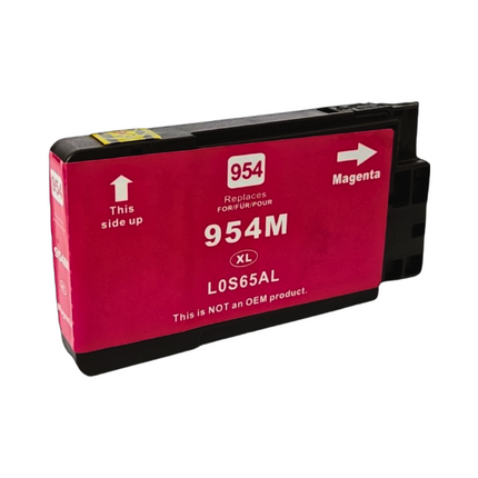 Pack de 4 Cartuchos de Tinta para Hp 954XL 50ml l0s71al 8210 / 8710