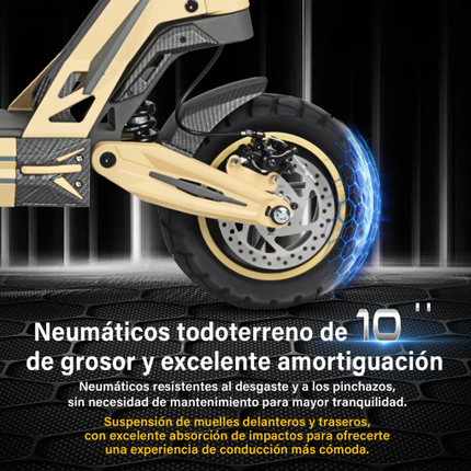 Scooter Eléctrico Plegable Honey Whale G2 Pro