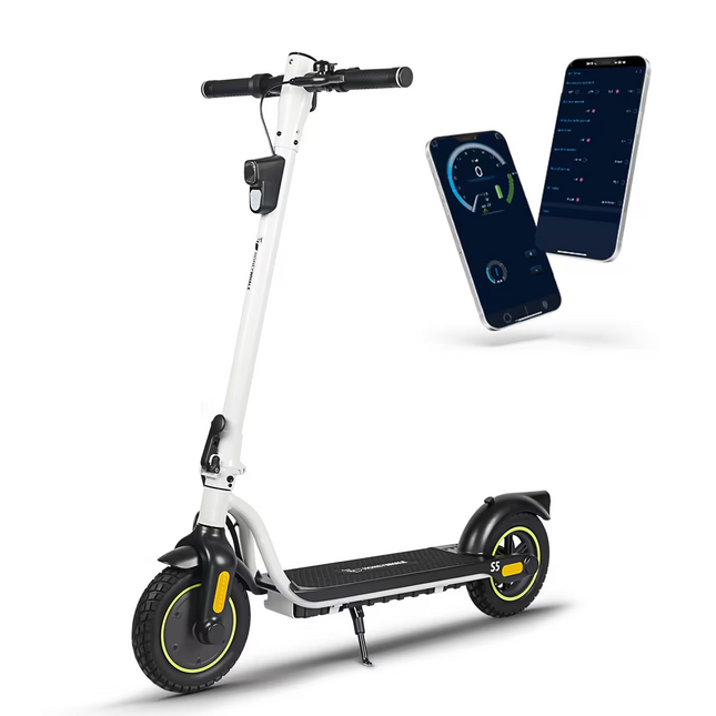 Scooter Eléctrico Plegable Honey Whale S5 Blanco
