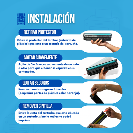 Toner Generico 136a W1360a Con Chip