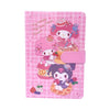 Pack 4  Libreta Kuromi Pasta Dura Con Broche Iman