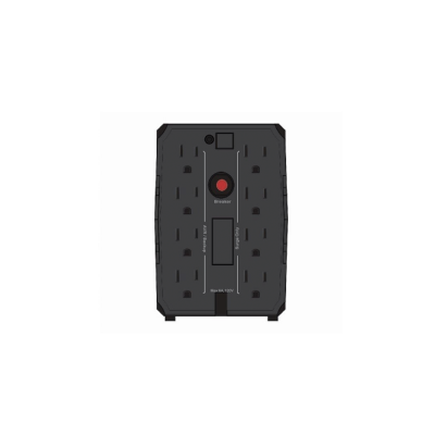 Regulador Nobreak Ups Cdp R-upr 1008 De 1000va 500w Y Regulador 8 Tomas 120v Color Negro NBKCDP1510