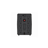 Regulador Nobreak Ups Cdp R-upr 1008 De 1000va 500w Y Regulador 8 Tomas 120v Color Negro NBKCDP1510