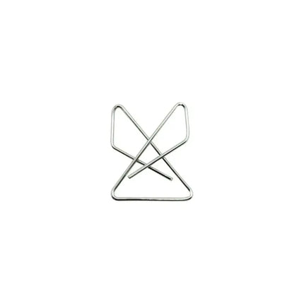 Clip Mariposa Nextep Niquelado #2 40mm 50 Clips NE042B