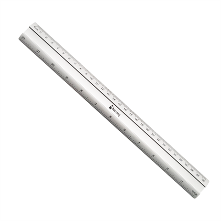 Regla Nextep Metalica de Aluminio 30 cm NE023