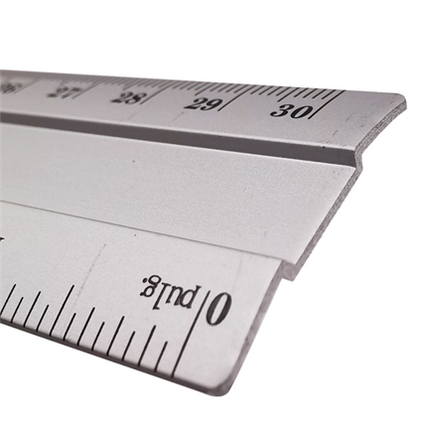 Regla Nextep Metalica de Aluminio 30 cm NE023