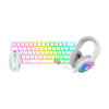 Combo 3en1 Blanco : K630RGBW+M607W+H350RGB-1-W(RED SWITCH)