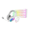 Combo 3en1 Blanco : K630RGBW+M607W+H350RGB-1-W(RED SWITCH)