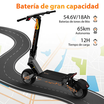 Scooter Electrico Plegable Honey Whale H2 Dual Ultra