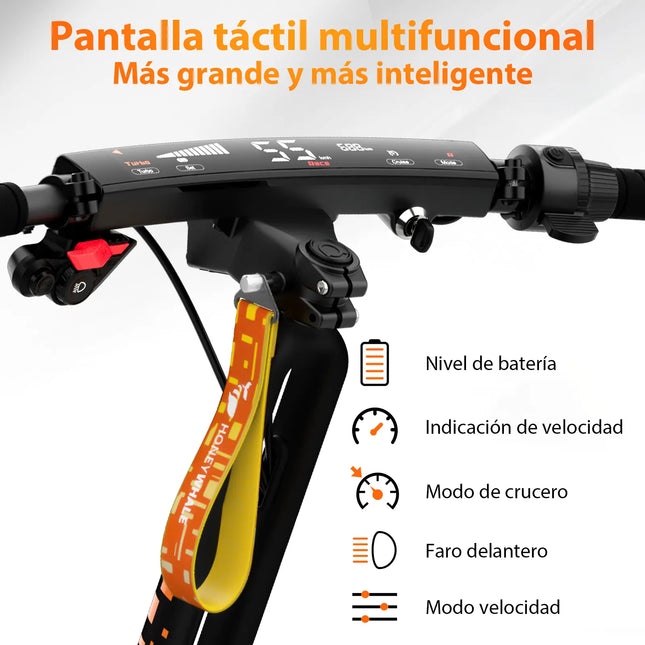 Scooter Electrico Plegable Honey Whale H2 Dual Ultra