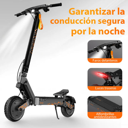 Scooter Electrico Plegable Honey Whale H2 Dual Ultra