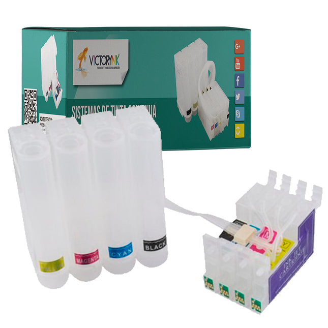 Sistema de Tinta Continua Epson XP - 200 XP-300, XP-310 Sin Chip