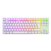 Teclado gaming mecanico RGB, switch teclas rojas Bora White TT-TGK315W-RS T Dagger 8800-0143