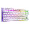 Teclado gaming mecanico RGB, switch teclas rojas Bora White TT-TGK315W-RS T Dagger 8800-0143