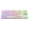 Teclado gaming mecanico RGB, switch teclas rojas Bora White TT-TGK315W-RS T Dagger 8800-0143