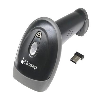 Lector de Codigos de Barra y QR Nextep Inalambrico (1D/2D) USB con Base NE503I