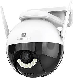 Camara de Seguridad P8-G4 HD 2.5K Seedary