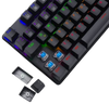 Teclado Gaming Bora TT-TGK313 Rainbow Switch Blue