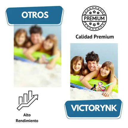 Papel Fotográfico Adhesivo Glossy Carta 100 Hojas 135 Gr