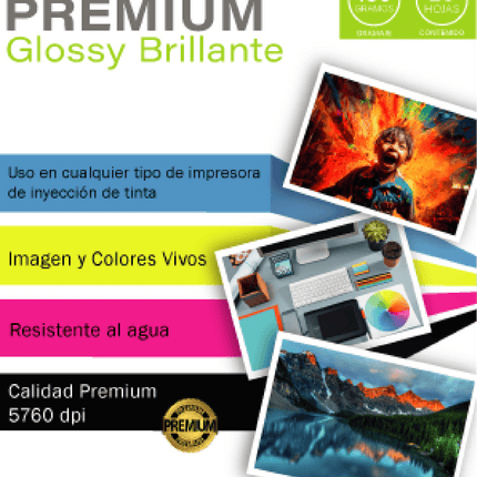 Papel Victorynk Fotografico Glossy A4 20 Hojas, 180gr