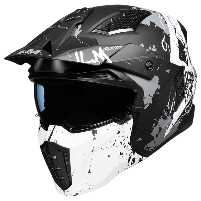 ILM-Z302-MS-L Matte Skull
