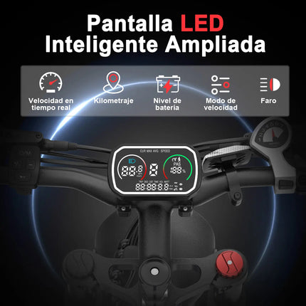 Bicicleta Eléctrica Honey Whale K6 Pro