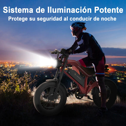 Bicicleta Eléctrica Honey Whale K6 Pro