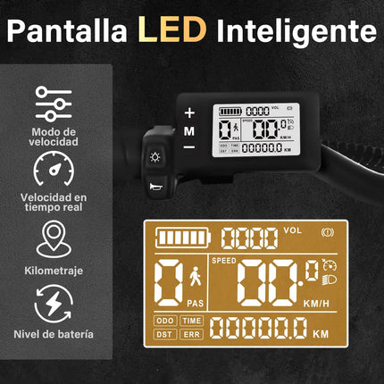 Bicicleta Eléctrica Plegable Honey Whale BK05