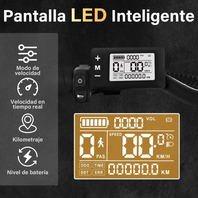 Bicicleta Eléctrica Plegable Honey Whale BK05