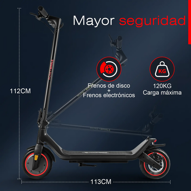Scooter Eléctrico M1 Honey Whale