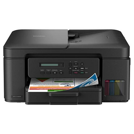 Impresora 3 en 1 de inyección de tinta a color DCP-T730DW de la serie InkBenefit Tank de Brother con conectividad inalámbrica e impresión dúplex