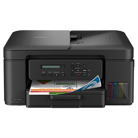 Impresora 3 en 1 de inyección de tinta a color DCP-T730DW de la serie InkBenefit Tank de Brother con conectividad inalámbrica e impresión dúplex