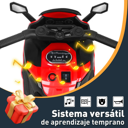 Mini Moto Eléctrica infantil recargable honey whale BDQ-6288