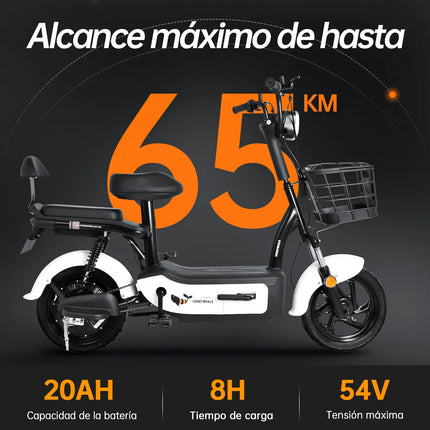 Motobici Eléctrica Honey Whale U1S