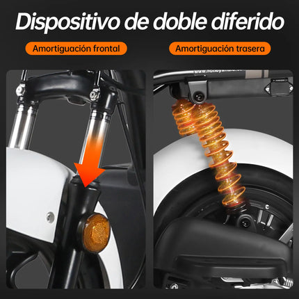 Motobici Eléctrica Honey Whale U1S