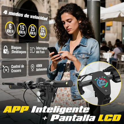 Scooter Eléctrico Honey Whale E9 MAX-N