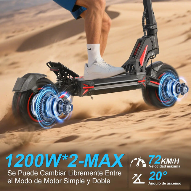 Scooter Eléctrico Honey Whale G4 Max