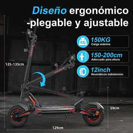 Scooter Eléctrico Honey Whale G4 Max