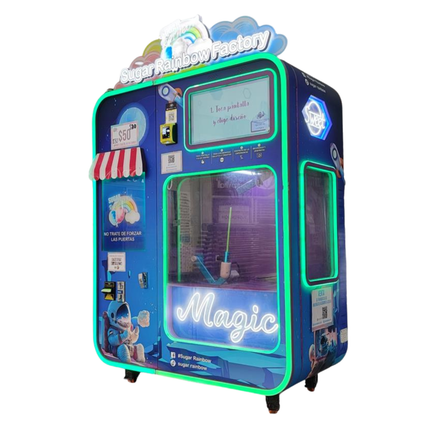 Máquina Expendedora de Algodón de Azúcar